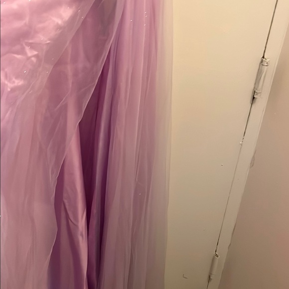 Elegant Lavender Prom Dress - Picture 3 of 3